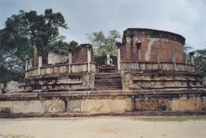 Ruine eines buddhistischen Tempels