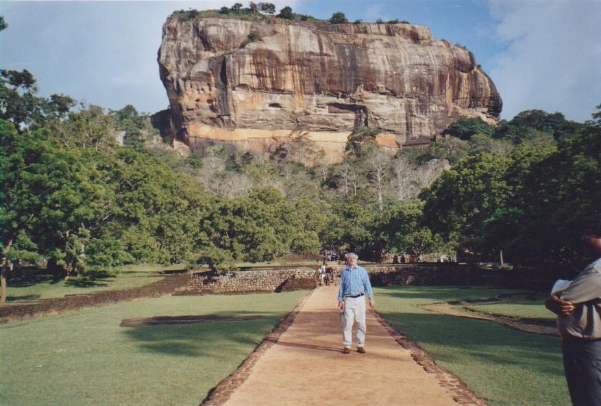 Der königliche Fluchtfelsen Sigiriya